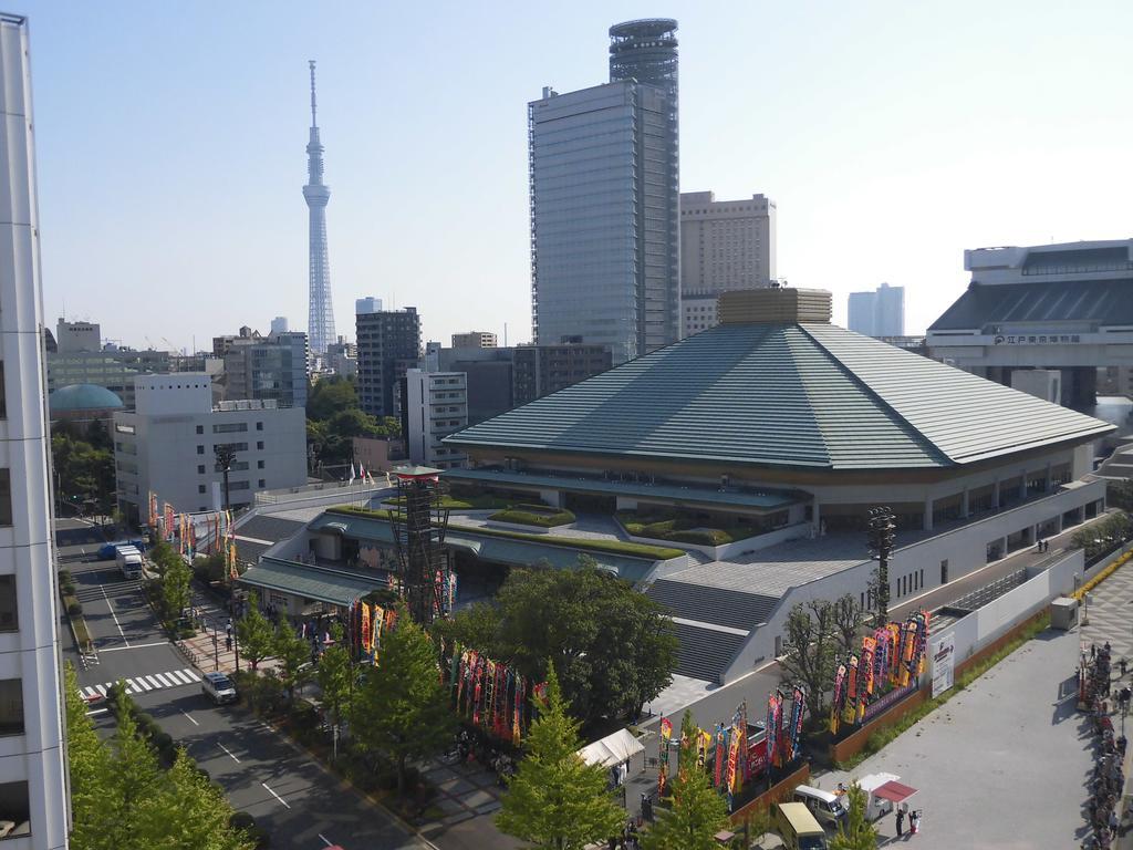 Pearl Hotel Ryogoku Токио Экстерьер фото